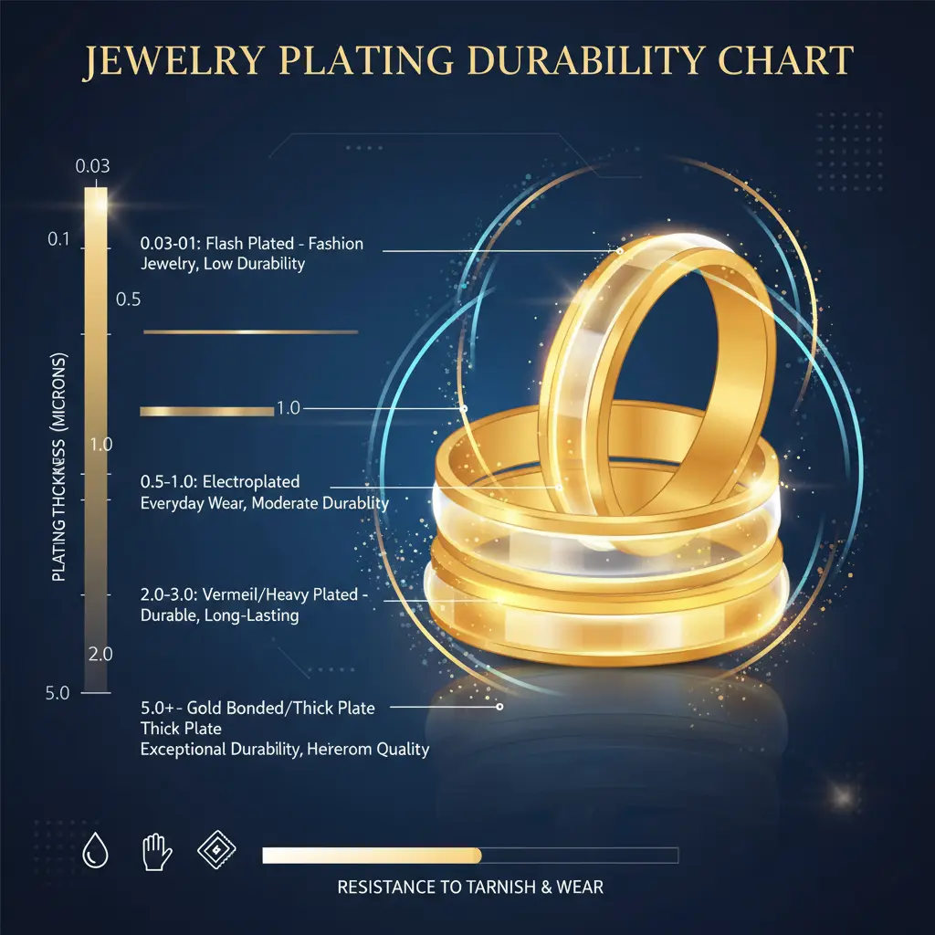 plating thickness charm comparision