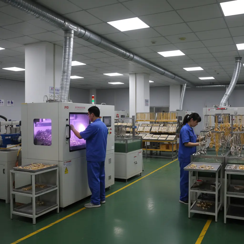 HonHo PVD plating factory