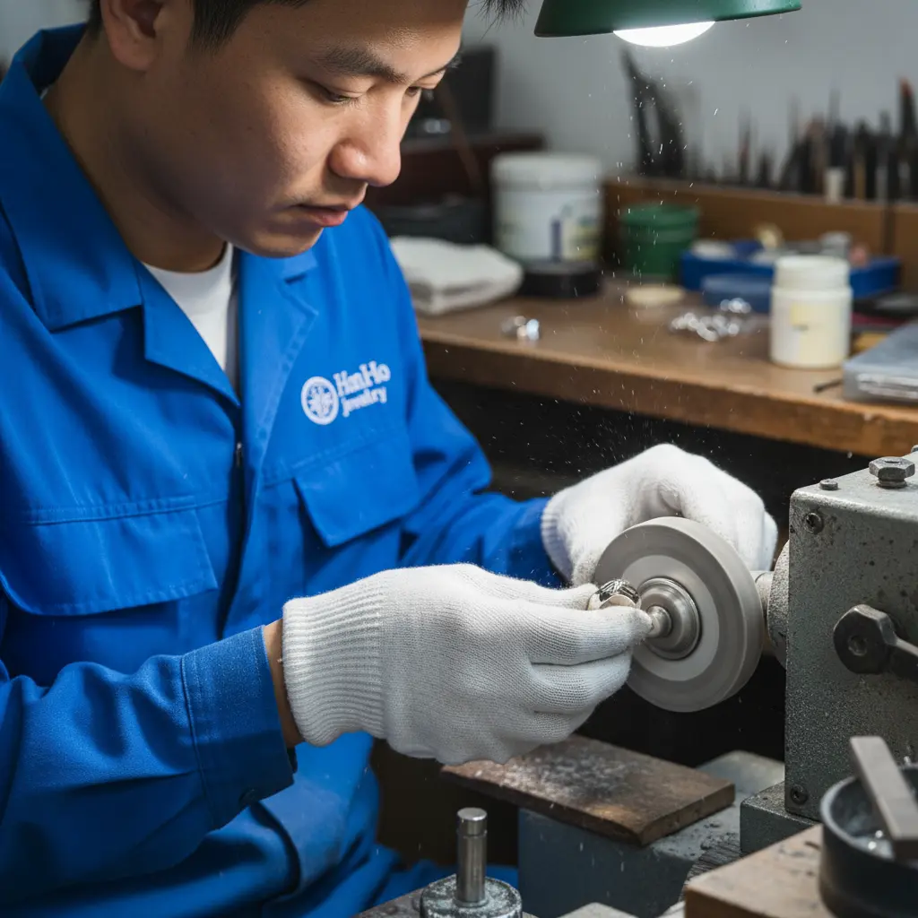 jewelry polishing process